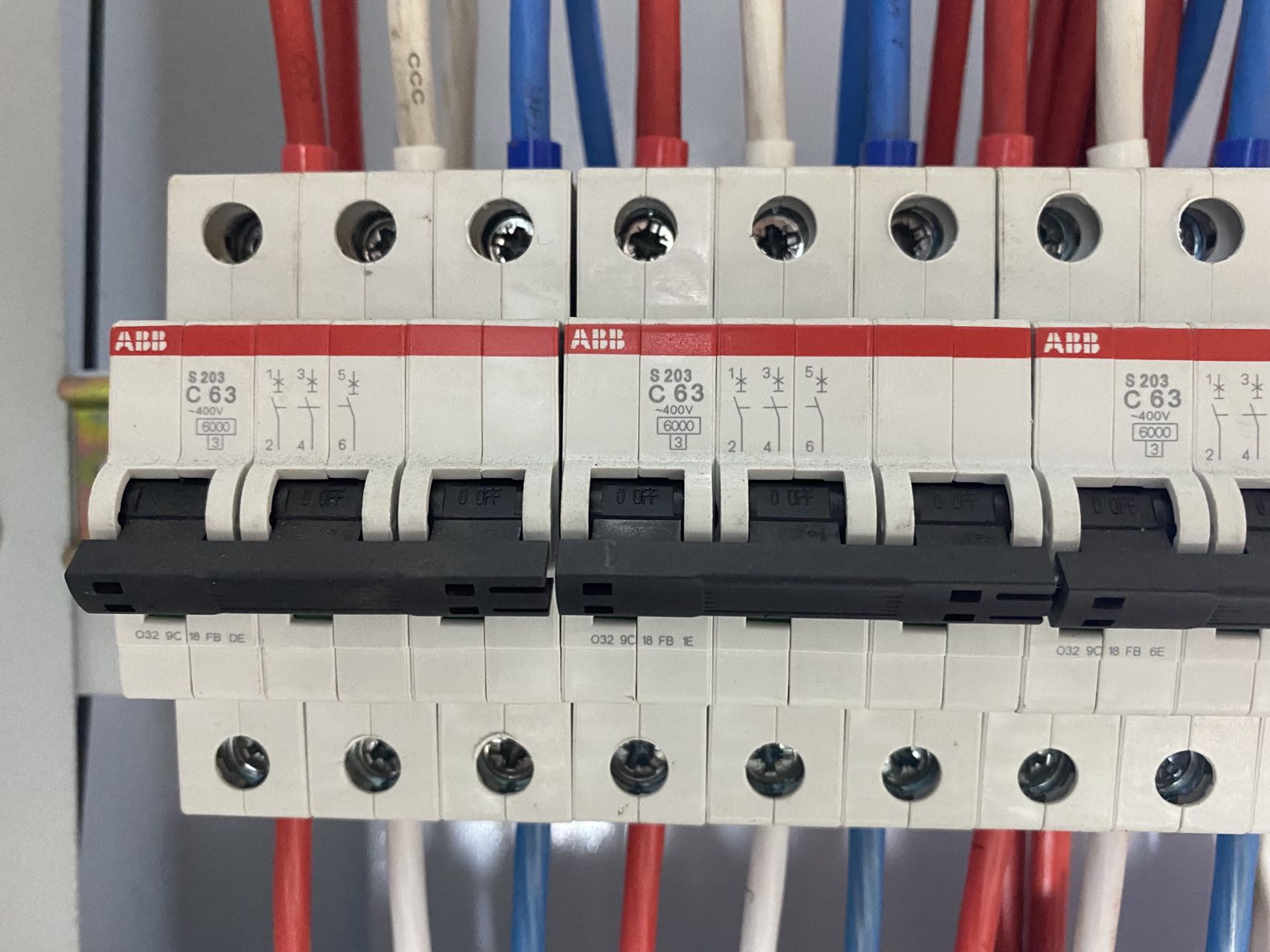 Mining power cabinet ABB