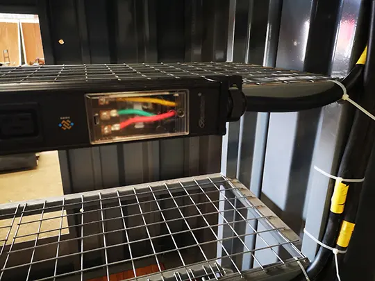 Manufacturer for Container Mining - All-in-one air-cooled cryptocurrency mining container – Tianqi