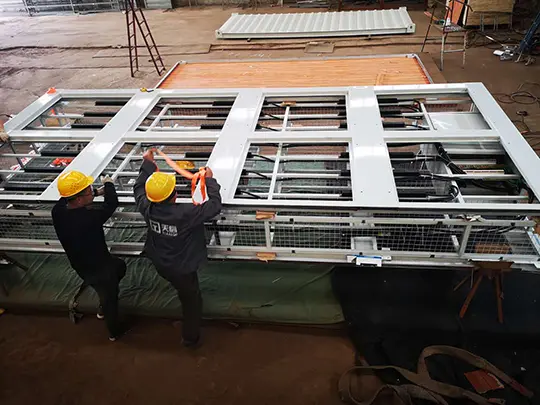 Disassembled Air-cooled Moving Mine Box (4)