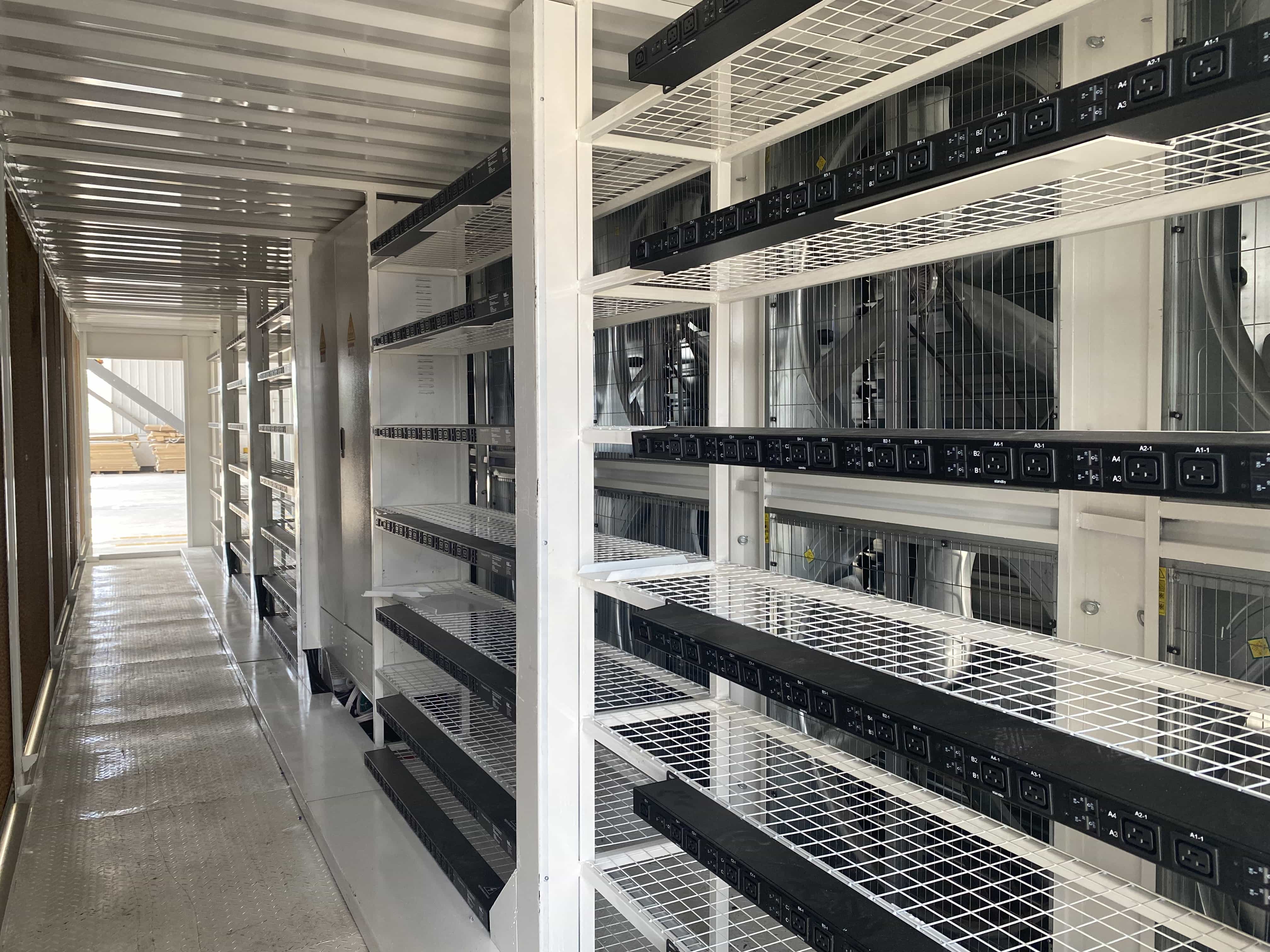 40ft mining containers internal